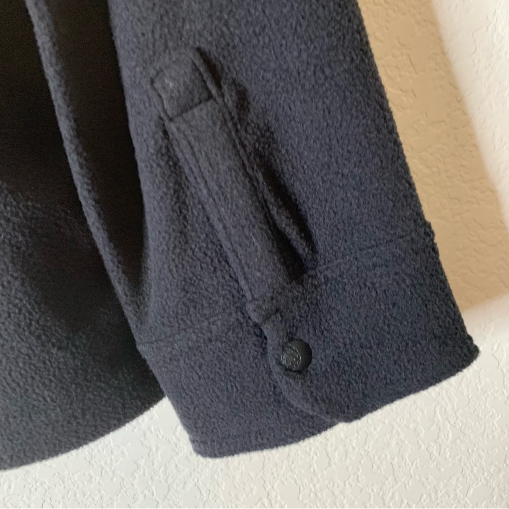 Stio Mens Black Turpin 1/4 zip fleece sweater M - Picture 11 of 12